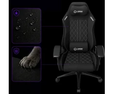 LORGAR CHA41, Ergonomic Gaming Chair Advanced, premium anti-stain fabric, Pilkas