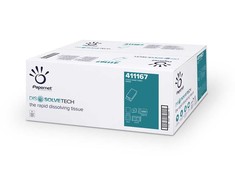 Rankšluostis Lorika PAPERNET V-Fold towels, baltas, 24 x 21 cm, carton = 15 packs x 250 towels