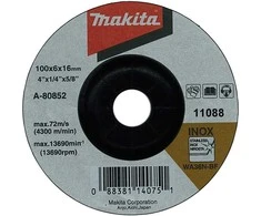 Makita A-80852 grinding wheel 100x6x16 stainless steel