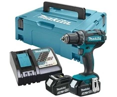 Makita Akumuliatorinis smūginis veržliasukis Li-ion LXT 18V/3.0 Ah, Makpac (DHP485SFJ)