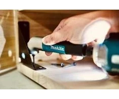Makita Impact Juodas kampinis adapteris akumuliatoriniams suktuvams ir gręžtuvams, skirtas 1/4" sukimo antgaliams E-25030