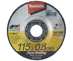 Makita Pjovimo diskas 115x0,8mm B-46947 Pjovimo diskas