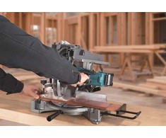 Akumuliatorinės kombinuotos pjovimo staklės MAKITA LH001GZ 40V Max XGT