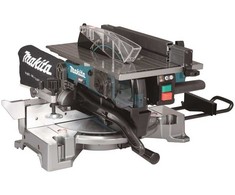 Akumuliatorinės kombinuotos pjovimo staklės MAKITA LH001GZ 40V Max XGT