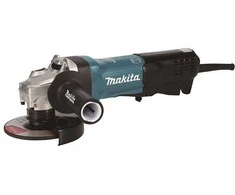 Makita GA5093X01 Kampinis šlifuoklis, 1900 W, 125 mm, SJS², AFT, Mechaninis stabdys, Svirtinis jungiklis, 2800-11500 min-1, antivibracinė šoninė rankena