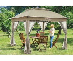 Lauko pavėsinė Marimex Garden Vista, smėlio spalvos (10970574)