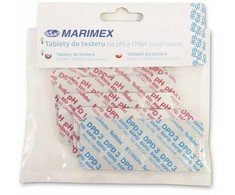Marimex tablety do testru na pH (20 ks) + chlor (20 ks) + chlor vázaný (10 ks)