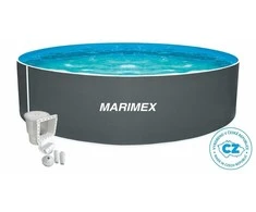Marimex Pool Orlando 3,05 x 0,91 m Pilkas, pool, foil, skimmer (10303042)