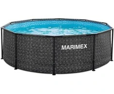 MARIMEX Swimming pool Florida 3,05x0,91 m with skimmer - motif RATAN