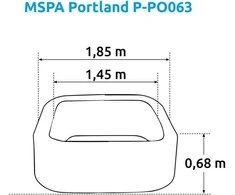 Marimex Whirlpool MSPA Portland P-PO063 (11400274)