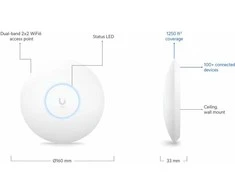Maršrutizatorius UBIQUITI U6+ UniFi 6+ Access Point