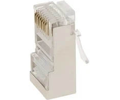 Masterlan connector STP RJ45, Cat.5e, 8p8c, wire, auksinis plated EASY