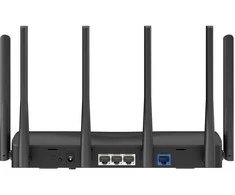 „Mercusys BE6500“ dviejų dažnių „Wi-Fi 7“ maršrutizatorius | MR37BE | 802.11be | 688/5760 Mbit/s | Ethernet LAN (RJ-45) jungtys 3 | Palaikomas tinklelis: Ne | MU-MiMO: Ne | Ne, mobilusis plačiajuostis ryšys: Ne | Antenos tipas: Fiksuota, Daugiakryptė antena