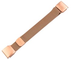 Fixed Dirželis ze stali nierdzewnej do Garmin QuickFit 20 mm rožinė złoto