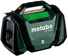 Akumuliatorinis oro kompresorius Metabo AK 18 Multi; 18 V (be akumuliatoriaus ir pakrovėjo)