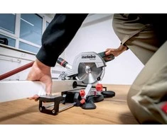 METABO Skersinio pjovimo staklės KS 216 M SET/1350W /LASER 120 x 60mm (N) +PIŁA TARCZOWA