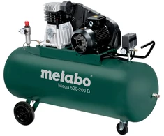 METABO KOMPRESOR MEGA 520-200 D 400V 200L 10BAR 370L/MIN OLEJOWY