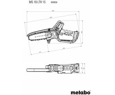 Grandininis pjūklas Metabo 4061792245402