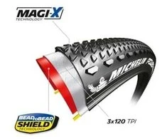 MICHELIN POWER GRAVEL CLASSIC V2 700X57C COMPETITION LINE KEVLAR RUBBER-X TS TLR (790640)