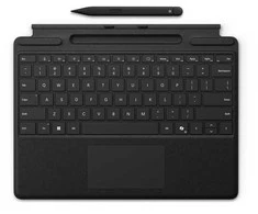 „Microsoft Surface Signature Type Cover Copilot“ + plonas rašiklis, juodas
