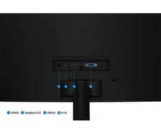 Monitorius Samsung  LS27D390GAUXEN 27 " | VA | FHD | 16:9 | 100 Hz | 4 ms | 1920 x 1080 pikselių | 250 cd/m² | HDMI jungtys quantity 1 | Juoda