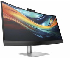 Monitorius Hewlett Packard (HP) HP LCD 740 pm 40 colių lenktas (5120 x 2160, IPS, 1000:1, 300 nitų, 5 ms, HDMI 2.0, DP 1.4, USB3-C, 2x5W garsiakalbiai, kamera) 5Y wrnt