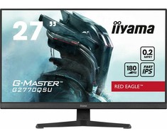 Monitorius iiyama G-Master G2770QSU-B6 Raudona Eagle - 180Hz | QHD | 27'' | Fast IPS | 0.2ms