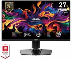Monitorius MSI MAG 271QPX E2 - 240Hz | QHD | 26.5'' | QD OLED | 0.03ms