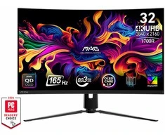 Monitorius MSI MAG 321CUP - 165Hz | 4K | 31.5'' | QD OLED | 0.03ms