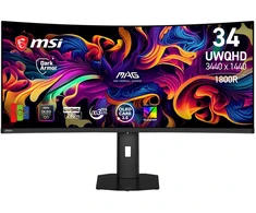 Monitorius MSI MAG 341CQP QD-OLED X28 - 280Hz | 3440x1440| QD-OLED Curve 1800R | 34.18"
