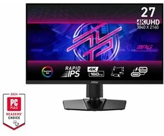 Monitorius MSI MPG 274URF QD 27" / UHD / Rapid IPS / 160Hz / 0,5ms GtG juodos spalvos