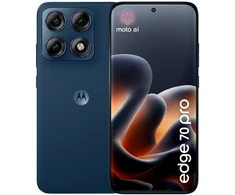 Išmanusis telefonas Motorola edge 70 pro 17,2 cm (6.78") Dual SIM Android 16.0 5G USB Type-C 12 GB 512 GB 6500 mAh Ciemny Mėlyna