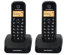 Telefonas stacionarus belaidis komplektas 2 vnt. Motorola S1202 juoda