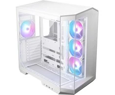 Kompiuterio korpusas MSI MAG PANO 100R PZ ARGB Midi Tower, baltas