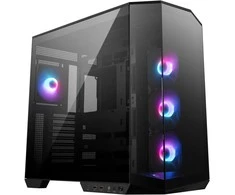 Kompiuterio korpusas MSI MAG PANO 100R PZ ARGB Midi Tower, juodas