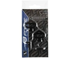 MTB FORCE FPC foot stops, juodas
