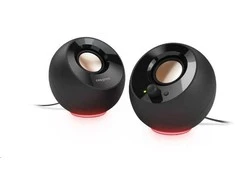 Kompiuterio kolonėlės Creative kompiuterinės kolonėlės 2.0 Pebble SE USB-C su RGB pašvietimu