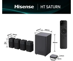 Namų kino sistema Hisense HT SATURN