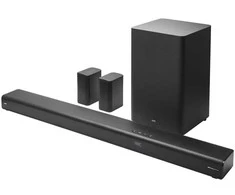 Namų kino sistema JVC TH-E874B 5.1.2 Dolby Atmos belaidžio žemųjų dažnių garsiakalbio garso juosta