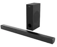 Namų kino sistema Sencor Soundbar su belaidžiu žemųjų dažnių garsiakalbiu SSB 5500BW 2.1CH 160W