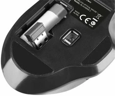 Natec Pelė, BlackBird 2, Silent, Wireless, 1600 DPI, Optinė, Juodas | Natec | Pelė | Optinė | Wireless | Juodas/Gray