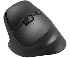 NATEC Vertikali pelė Crake 2 2400DPI wireless Bluetooth 5.0+2.4Ghz left handed juodas