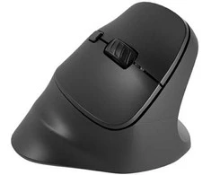 Natec | Vertikali pelė | Crake 2 | Wireless | Vertikali pelė | Bluetooth, 2.4GHz | Juodas
