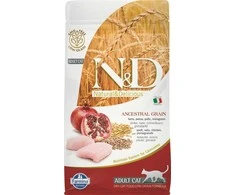 FARMINA N&amp;D ANCESTRAL GRAIN - CAT Dry vištiena Spelt avižos&amp;Pomegranate ADULT 300g (pak.16)
