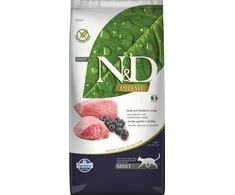 Katės Maistas - Farmina N&amp;D Prime Aviena Ir Mėlynės Suaugusiems 42% Baltymų Be Grūdų 5 Kg
