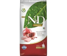FARMINA N&amp;D PRIME - CAT Dry vištiena&amp;Pomegranate KITTEN 5kg
