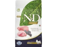 Šunų Maistas - Farmina N&amp;D Prime Aviena Ir Mėlynės Suaugusiųjų Mini 800g