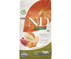 Sausas Kačių Maistas - Farmina N&amp;D Moliūgas 1,5kg Suaugusiems Ančiukams