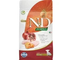 FARMINA N&amp;D PUMPKIN - DOG Dry vištiena&amp;Pomegranate PUPPY MINI 800g