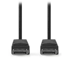 Kabelis Nedis CCGL37010BK30 kabelis DisplayPort 3 m Juodas